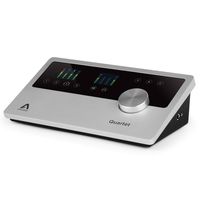 Apogee Audio Interface, Black, Silver (QUARTET-IOS-MAC)