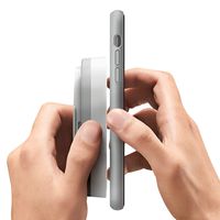 POW Click Case for Mo Expandable Wireless Speaker, Compatible with iPhone 7 Plus & 8 Plus, Snow