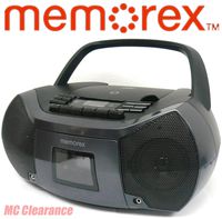 Memorex MP3261 FlexBeats MixBox with CD/Cassette and AM/FM Boombox (Refurbished)