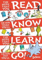 Eureka Dr. Seuss 'The More You Read' Classroom Poster, 13'' W x 19'' H