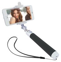 Volsey VS1 Built-in Bluetooth Remote Shutter Selfie Stick for iPhone and Android Smartphones - Black