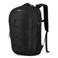 Gonex Travel Laptop Backpack, 35L Casual Daypack College School Computer Bookbag for Women Men for Work Office School Business Trip Travel Camping Hiking Outdoor Fits 15 Inch Laptop Black