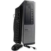 Dell Optiplex 9010 Desktop Computer, Intel Core i5-3470 3.2 GHz, 8 GB RAM, 1 TB SATA HDD, Keyboard & Mouse, Wi-Fi, DVD-RW, Windows 10 (Renewed)