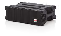 Gator Cases Pro Series Rotationally Molded 3U Rack Case with Shallow 13" Depth; Made in USA (G-PRO-3U-13)
