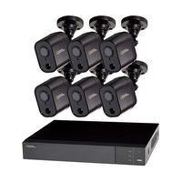 8-Channel Analog HD 1080p 1 Terabyte DVR with 6 1080p PIR Bullet Cameras