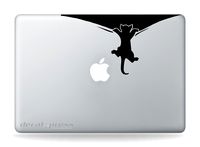 Cat Falling Sticker Decal MacBook, Air, Pro All Models