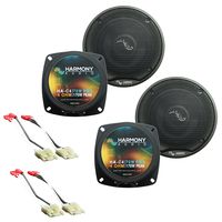 Compatible with Chevy Corvette 1984-1989 Factory Premium Speaker Replacement Harmony (2) C4 Package