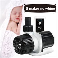 aquastation dc-12000 Silent Swirl Controllable DC Aquarium Pump 80W 3100GPH-marine wavemaker Return Pump with sine Wave Controller for Salt/Freshwater Fish Reef Tank Sump Circulation