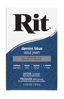 Rit, Denim Blue Purpose Powder Dye, 1-1/8 oz