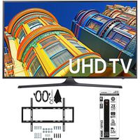 Beach Camera Samsung UN40KU6300-40-Inch 4K UHD HDR LED Smart TV KU6300 Slim Flat Wall Mount Bundle Includes TV, Slim Flat Wall Mount Ultimate Kit and 6 Outlet Power Strip with Dual USB Ports