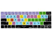 XSKN Final Cut Pro X 10 Keyboard Cover Skin for Touch Bar Models MacBook Pro 13 (A1706) and MacBook Pro 15 (A1707), Shortcut Design Silicone Keyboard Protector
