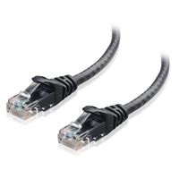 Cable Matters Snagless Cat6 Ethernet Cable (Cat6 Cable, Cat 6 Cable) in Black 150 Feet (Renewed)