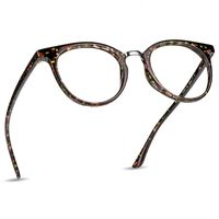 LifeArt Plastic Blue Light Blocking Glasses,Oval Computer Reading Glasses,Transparent Lens,Reduce Headaches&Eyestrain,Stylish for Women +1.25