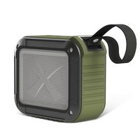 Bluetooth Speaker 4.0 Wireless Waterproof Shower OK Portable Outdoor Sport NFC 3D Sound Shockproof Dustproof, Pair All BT Devices,10 Hour Music Play 1500mAh Battery, Hands Free Call, Mic, AUX -Green