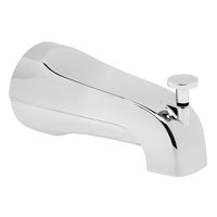 American Standard 8888026.002 Bath Slip-On Diverter Tub Spout, 4 in, Polished Chrome