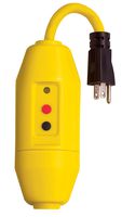 Tower Manufacturing 30338023 15 amp Yellow Color Load Side User Attachable In-Line GFCI With Auto Reset
