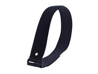 Reusable Cinch Straps - Various Sizes (30" x 2" with Eyelet, Black)