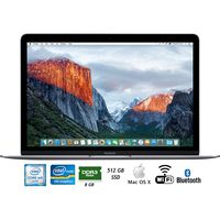 Apple MLH82LL/A 12" MacBook Intel M5 512GB SSD Retina Display Laptop - (Refurbished)