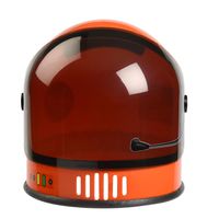 Aeromax ASO-Helmet Youth Astronaut Helmet with Movable Visor, Orange, Youth Size fits Most Ages 3-10