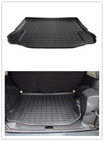 FMtoppeak Black Stereoscopic Trunk Car Mat Car Pad Dedicated Wrangler 4 Door for Jeep Wrangler Professional Converted 2007-2017