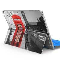 igsticker Ultra Thin Premium Protective Back Stickers Skins Universal Tablet Decal Cover for Microsoft Surface Pro 4/ Pro 2017/ Pro 6(2018) 000923 Landscape　Street