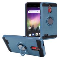 Coolpad Illumina P3310A - Hybrid Hard Case w/Ring Stand - RS2 Blue