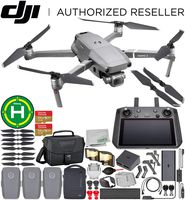 DJI Mavic 2 Pro Drone Quadcopter with Hasselblad Camera 1" CMOS Sensor with Smart Controller Must-Have Bundle with Fly More Kit