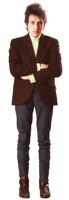 BOB DYLAN LIFESIZE CARDBOARD STANDUP STANDEE CUTOUT POSTER FIGURE PROP