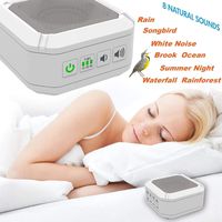 WINMART White Noise Machine Therapy Sleep Relaxation Night Sleeping Aid 8 Relax Sounds