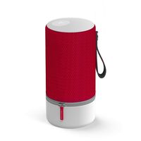 Libratone Zipp 2 Portable Smart Speaker with Amazon Alexa Built-in, Voice Control, Wi-Fi & Bluetooth Connection, 100W Powerful Sound, Multi-Room Music System, 12 Hour Playtime-Red