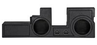 Super Duty Dual 10" Ported Subwoofer Box Enclosure for 2000-16 Ford F250/350/450