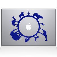 The Decal Guru Animal Planet MacBook Decal Vinyl Sticker - 13" MacBook Air - Dark Blue (0193-MAC-13A-DB)