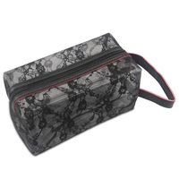 Travel Cosmetic makeup bag -DeamMai Transparent Cosmetic Makeup Pouch,Toiletry Bag Organizer With Lace and Zipper for man and women