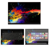 decalrus - Protective Decal Paint Splatter Skin Sticker for MSI GS65 Stealth Thin 8RF (15.6" Screen) case Cover wrap MSgs65stealthTHIN-63