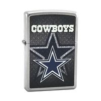 Custom Style Personalized Zippo Lighter NFL - Free Laser Engraving (Cowboys)