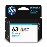 HP 63 | Ink Cartridge | Tri-Color | Economy Size | 1VV44AN