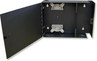 Lynn Electronics Fiber Optic Wall Mount Enclosure Box, holds 2 LGX footprint panels or modules for a maximum capacity of 48 fibers