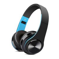 Maypott Noise Canceling Headphones Wireless Bluetooth Headphones , Foldable Headset w/Mic HIFI Stereo Super Bass Earphone, Over Ear Headphones for Iphone, Notebook, Ipad etc(Blue)