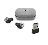 Sennheiser Momentum True Wireless Bluetooth Earbuds Bundle with USB-BT4LE USB 2.0 Bluetooth Adapter - Fingertip Touch Control