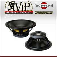B & C 15TBX100 15" 2000W High Powered Woofer