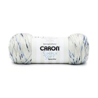CARON 29496161010 Simply Soft Speckle Yarn, Blue Gingham