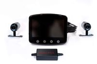 Sykik Rider RW3.0 Fully Waterproof Dual Camera System for Motorcycles with Large 4.5" Fully Waterproof Monitor, Smart Park and Wi-Fi. Full one Year Parts and Labor Warranty by Sikik USA.