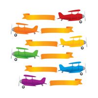 Edupress Planes and Banners Accents (EP62100)