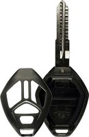 KeylessOption Keyless Entry Remote Key Fob Shell Case Blade Uncut For Mitsubishi