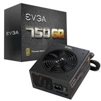 EVGA 750 GQ, 80+ GOLD 750W, Semi Modular, EVGA ECO Mode, 5 Year Warranty, Power Supply 210-GQ-0750-V1