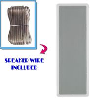 Yamaha Custom Easy-to-install In-Wall Flush Mount 2-Way 130 watts Natural Sound Speaker with 1" Soft Dome Tweeter & Dual 6.5" Cone Woofers + 50 feet of Oxygen-Free Copper Speaker Wire