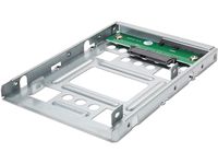 Rosewill 2.5" SSD to 3.5" SATA Hard Disk Drive HDD Adapter Caddy Tray Cage Hot Swap Plug Converter Bracket Compatible with All The 3.5" SATA/SAS Drive Caddie Trays for HP Dell IBM Lenovo (RSA-HA001)