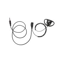 BOMMEOW BDS15-Y2 D Shape Earhanger D-Style Earpiece for Vertex Yaesu VX-6E VX-120 FT-270R VX-7R FT-277R