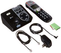 Amplicom PowerTel 720 Assure+ DECT 6.0 Cordless Phone with Digital Answering System, Black (PT 720)