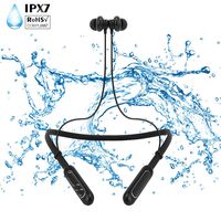 Bluetooth Headset,with External Speaker, 2 in 1 Wireless Sport Headphone Speaker V4.1 Foldable Neckband with Retractable Earbuds Built in Speaker Microphone for Android and ISO (Headphones)
